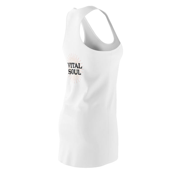 Vital Soul - Women's Cut & Sew Racerback Dress (AOP)