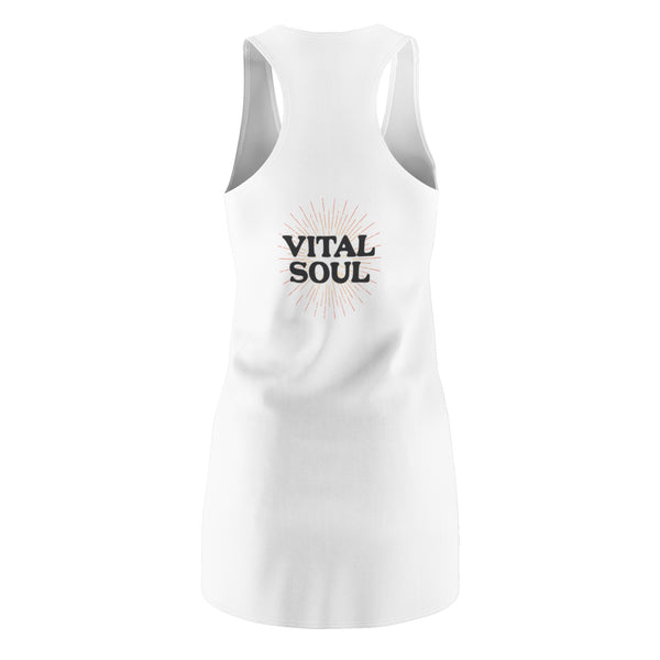 Vital Soul - Women's Cut & Sew Racerback Dress (AOP)