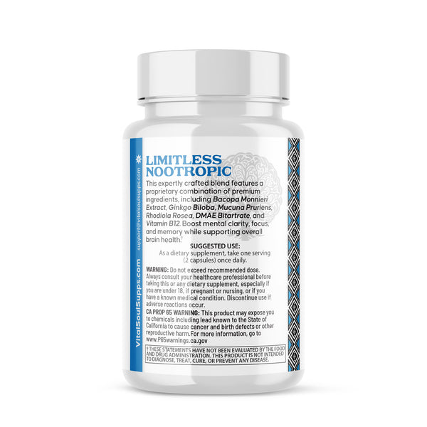 Vital Soul • Limitless Nootropic